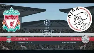 FTS | UEFA Champions League 2020/21: LIVERPOOL vs AJAX | Video Gameplay