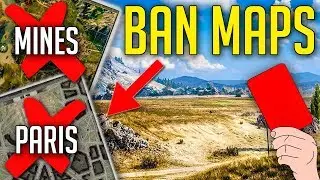 BAN Your HATED Maps! &bull; New Feature in Update 1.5 ► World of Tanks Block and Blacklist Maps