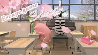Escape Room School With Sakura Blooming Walkthrough (GBFinger Studio)