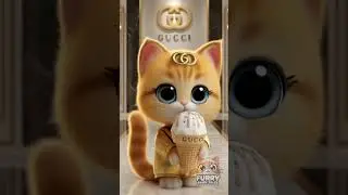 Kittens Try Ice Cream! 🍦🐱 Taste Test with Fluffy Judges! #cat #funny #trending #cute