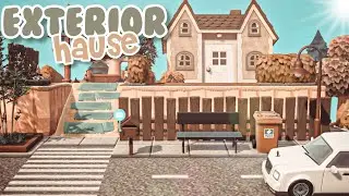 DECORANDO el exterior de mi casa en Animal Crossing New Horizons(Speed Build)