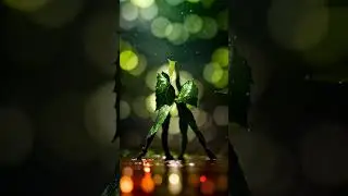 The way the leaves dance in the rain .#aiart  #fyp #abstractart #dance #dancing #rayzrapper254