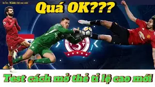 Test c&aacute;ch mở thẻ mới tỉ lệ ra T&Iacute;M cao || HPShare Football Pro VTC