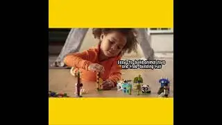 LEGO Classic Bricks and Animals 11011, Large Building Set to Create Animal Figures For Kids 4+ Years