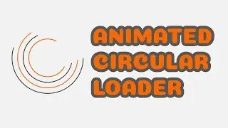 Amazing Circle Animation Loader \ Busy Cursor | HTML5 | CSS3 | 2019