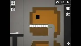 Melon gets eaten by pumpkin 