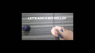 Snow spray in slime!!!!!