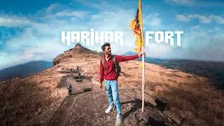 TREK TO HARIHAR FORT ||  80&deg; ROCK CUT STEPS || NASHIK