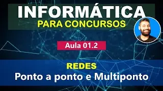 Informática para Concursos - Aula 01.2 - Redes - Ponto a ponto e Multiponto