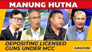 DEPOSITING LICENSED GUNS UNDER MCC ON MANUNG HUTNA 20 MAR 2024