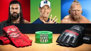 Goodbye Roman Reigns John Cena Brock Lesnar WWE 2K25