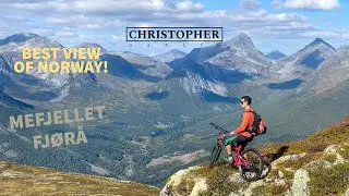 MTB IN VALLDAL / FJØRÅ - MØRE OG ROMSDAL - MEFJELLET                    Most beautiful view