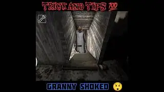 granny NEW TRICK END TIPS💯 #granny #grannyhorrorgame