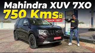 Mahindra XUV 7XO Diesel Automatic AWD 750 Kms Mileage Test: Drive Review, Night Drive & Comfort ? 