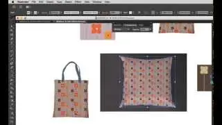 illustrator cs6 ile bez çanta ve yastık  üzerine  desen hazırlama ve giydirme