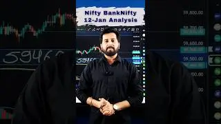 Nifty, BankNifty, Sensex Tomorrow Prediction, 12 January | Support Resistance & Market Analysis