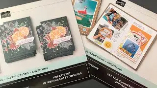 Auspackvideo StampinUp! - Bastelstart - meine Favoriten - einfach auspacken und losbasteln