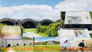 FORT PICKENS {PENSACOLA FLORIDA HISTORY VLOGS} PART3 #8 @erlened4768