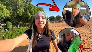 أول مرة ليا في صحراء دبي🐪🇦🇪، دوزت أصعب نهار و مرضت🤢