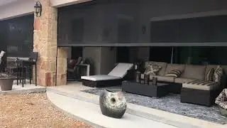 Motorized Bug Screen Installation with Built in Application