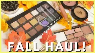 FALL MAKEUP HAUL! elf, Makeup Revolution, Wet n Wild