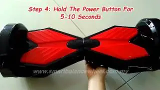 How To Reset / Recalibrate 8 Inch Hoverboard Segway Smart Balance Wheel Electric Scooter Red Light