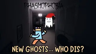 3 new ghosts?! A Christmas Miracle | Phasmophobia Update Stream