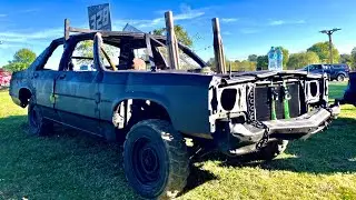 Demolition Derby Pit Walk New Alexandria FALL BRAWL October 4th, 2025 Full Size Old Iron Compacts