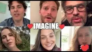 IMAGINE |  WonderWoman*GAL GADOT virtual collaboration with fellow hollywood celebrity