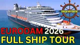Экскурсия по круизному лайнеру Eurodam: подходит ли вам этот корабль?