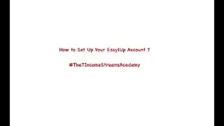 3. How To Set Up Your Easy1Up Account?