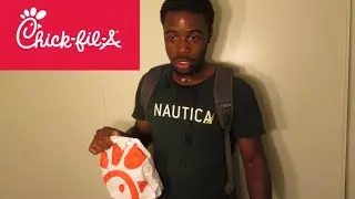 I BIKED 5 MILES TO TRY CHICK-FIL-A FOR THE FIRST TIME!