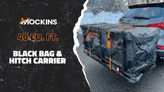 Mockins EXTRA LARGE Hitch Mount Cargo Carrier Set