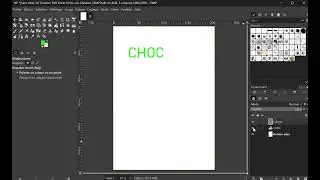 Texte courbe dans Gimp