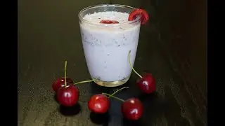 Cherry Milkshake | Cherry Juice | How to make Cherry Milkshake |  Milkshake recipe | cool drinks