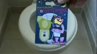 Glow in the Dark Toilet Target Tutorial