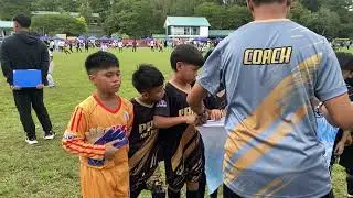 Prime FC U10 with their Winter Uniforms
