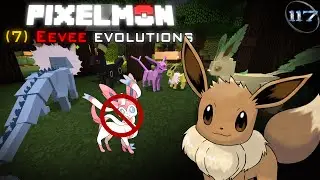 Minecraft: Pixelmon | 7 Eevee Evolutions **(READ DESCRIPTION)**