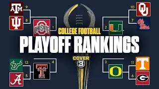 New College Football Playoff Rankings: Legit chance for 6 SEC teams!?