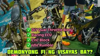 Raider 150 Fi DiY Dual Throttle Body Idle Rumble Rapid Back Fire 🔥 Full Stand ECU 💥💥💨 Ang mamaw!
