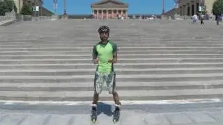 Skate backwards down stairs - lesson by Sonic