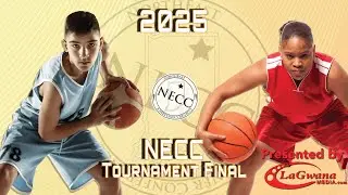 NECC Tournament Finals | Boys Varsity | 2024-2025 Basketball | LaGwana Media