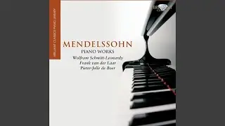 Lieder ohne Worte, Op. 62: No. 5, Andante in A Minor (Venetian Gondola Song)