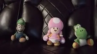 Mario plushies play Mario party 10 at mushroom park solo part 1 round 2