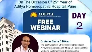 Acute & Emergency Management in Homoeopathy Day 2