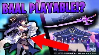 Электроархонт Баал как играбельный персонаж? | Genshin Impact