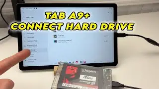 How to Use Your Hard Drive SSD With Samsung Tab A9+