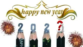 Happy New Year drawing for beginners 2020-21 || SP Art ||