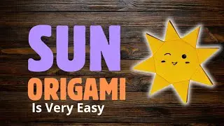 Sun Origami Very Easy
