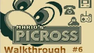 Walkthrough Marios Picross #6 - Easy Picross 6A - 6H